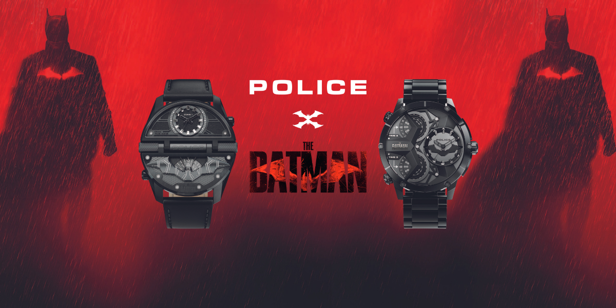 POLICE u suradnji s BATMAN filmom predstavio ograničenu ediciju satova