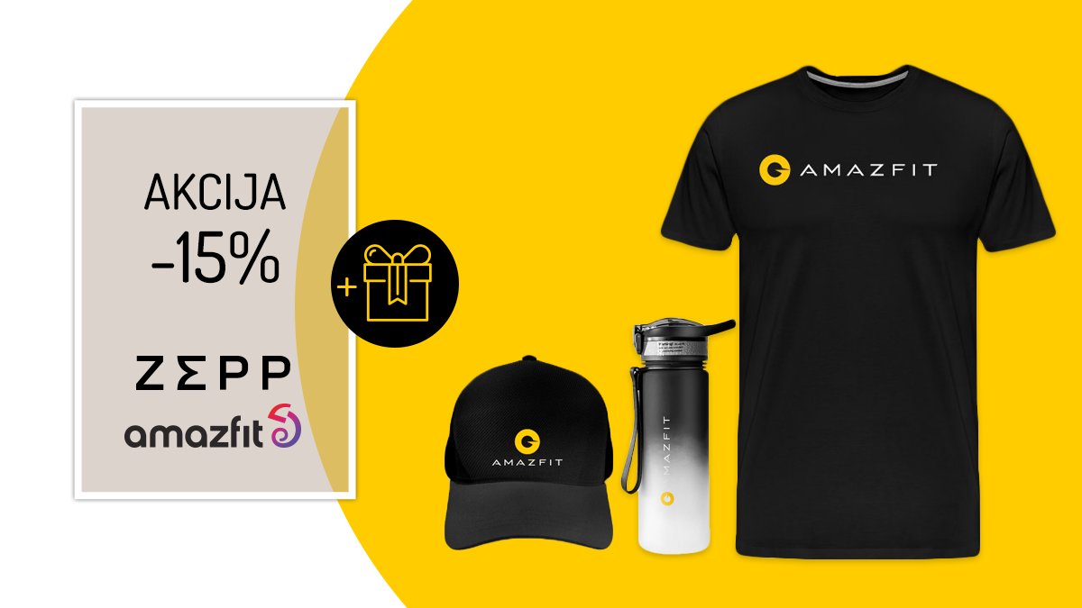 -15% Amazfit i Zepp akcija