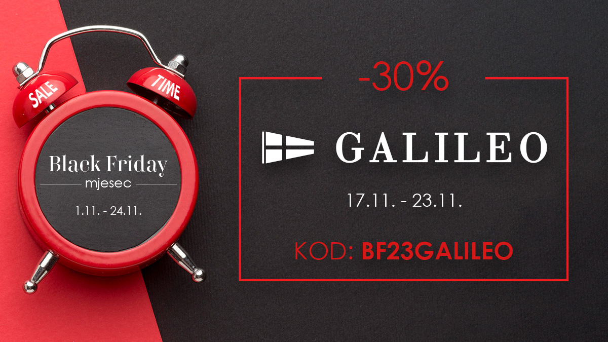 Black Friday Galileo -30%