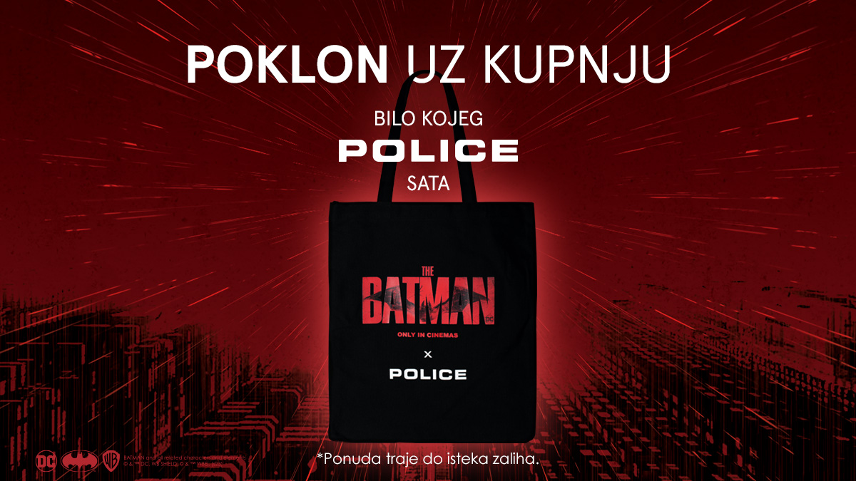 BATMAN X POLICE Poklon