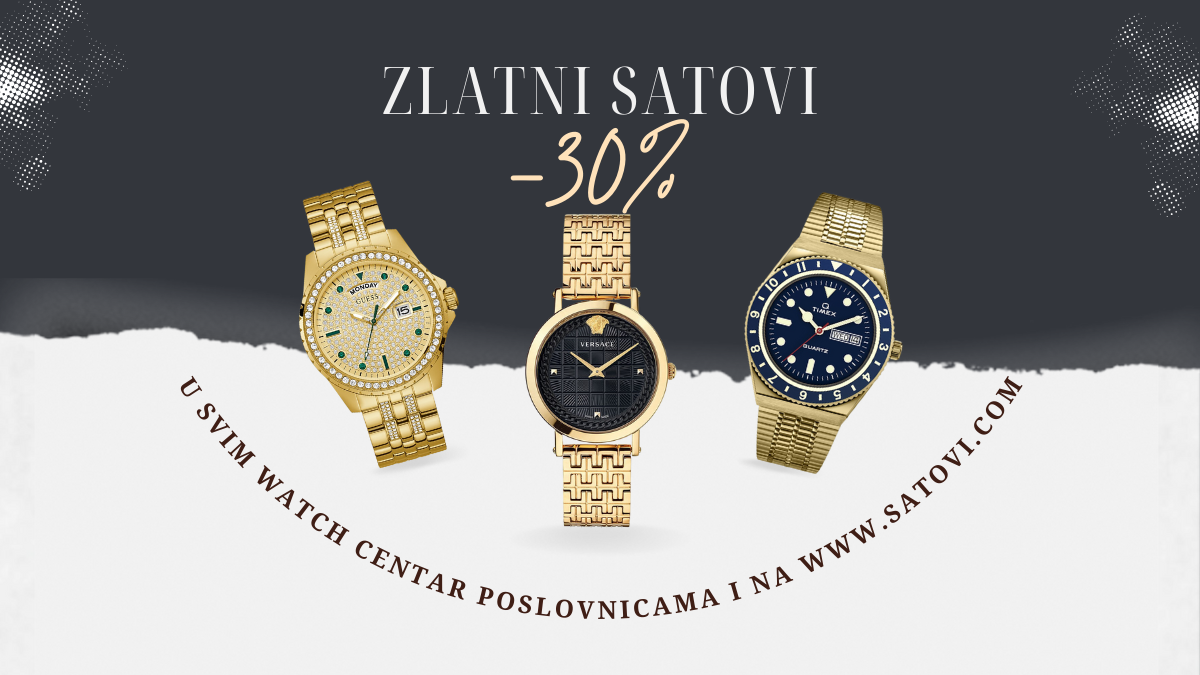 ZLATNI SATOVI -30%