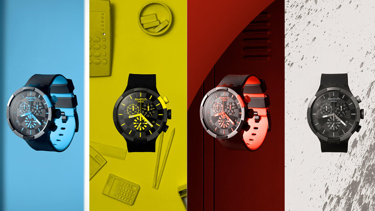 Swatch big shop bold chrono