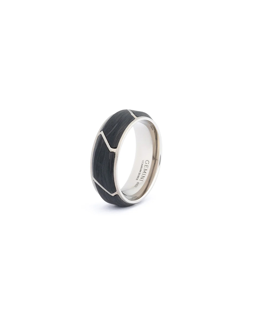 GEMINI Titanium ring lifestyle