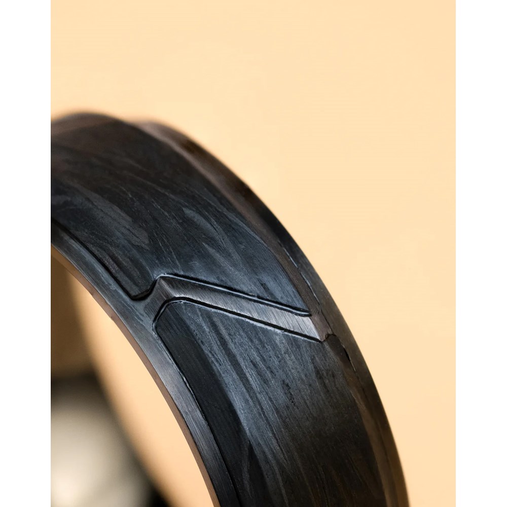 GEMINI Black titanium ring