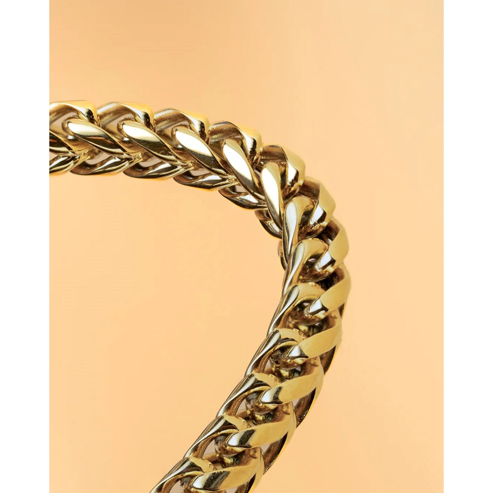 GEMINI FOXTAIL BRACELET GOLD-PLATED