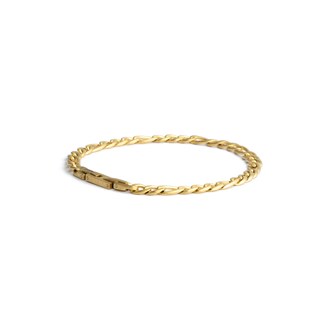 GEMINI FIGARO CHAIN BRACELET GOLD-PLATED
