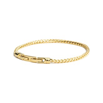 GEMINI FOXTAIL BRACELET GOLD-PLATED