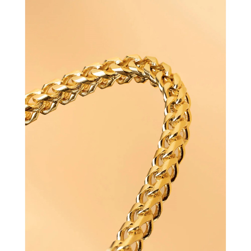 GEMINI FOXTAIL BRACELET GOLD-PLATED