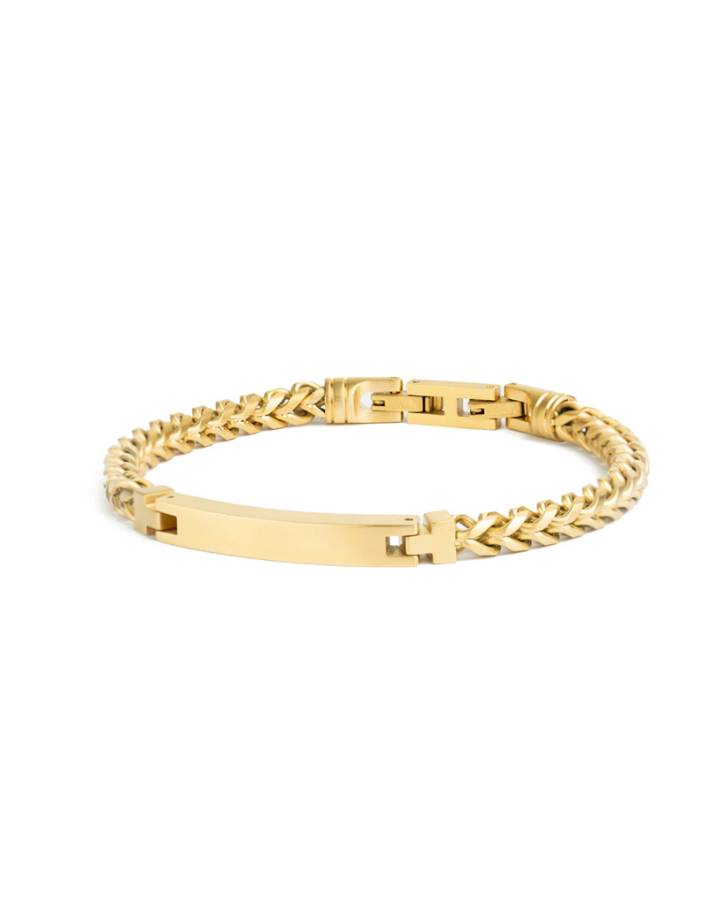 GEMINI FOXTAIL BRACELET GOLD-PLATED lifestyle
