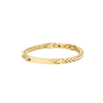 GEMINI FOXTAIL BRACELET GOLD-PLATED
