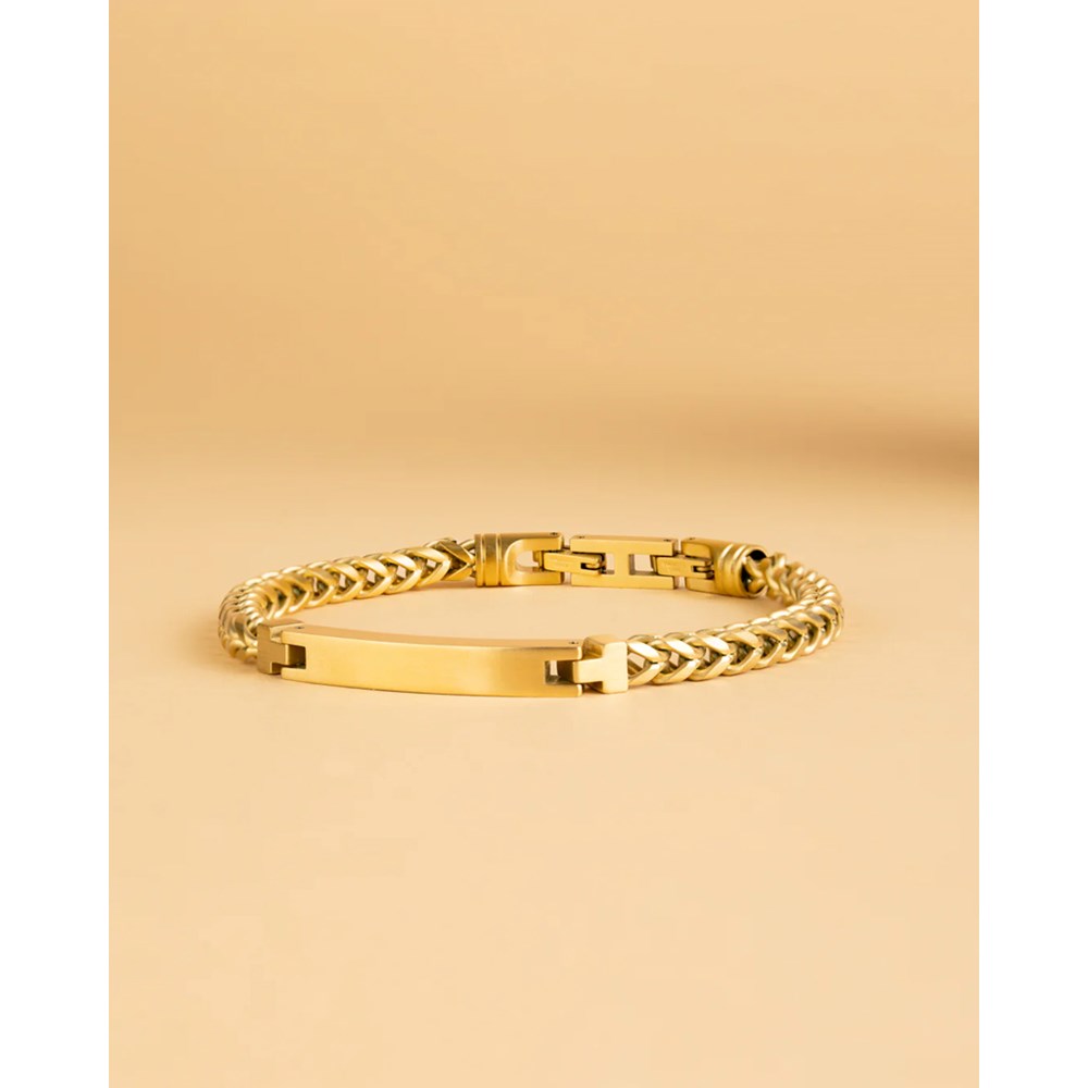 GEMINI FOXTAIL BRACELET GOLD-PLATED