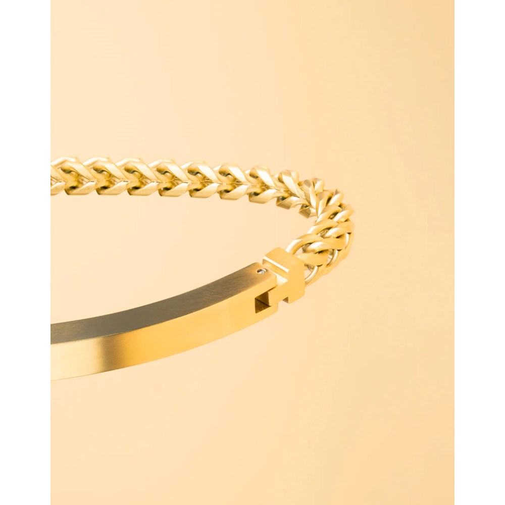 GEMINI FOXTAIL BRACELET GOLD-PLATED