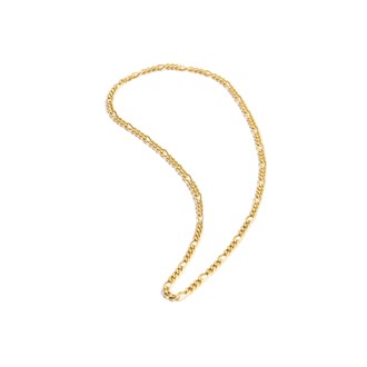 GEMINI FIGARO NECKLACE GOLD-PLATED