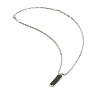 GEMINI FORGED CARBON NECKLACE