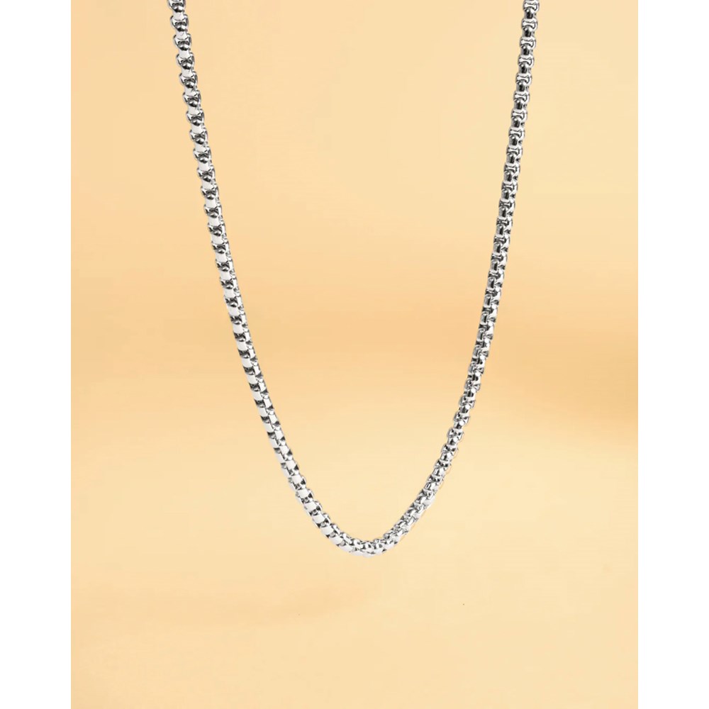 GEMINI BOX CHAIN NECKLACE