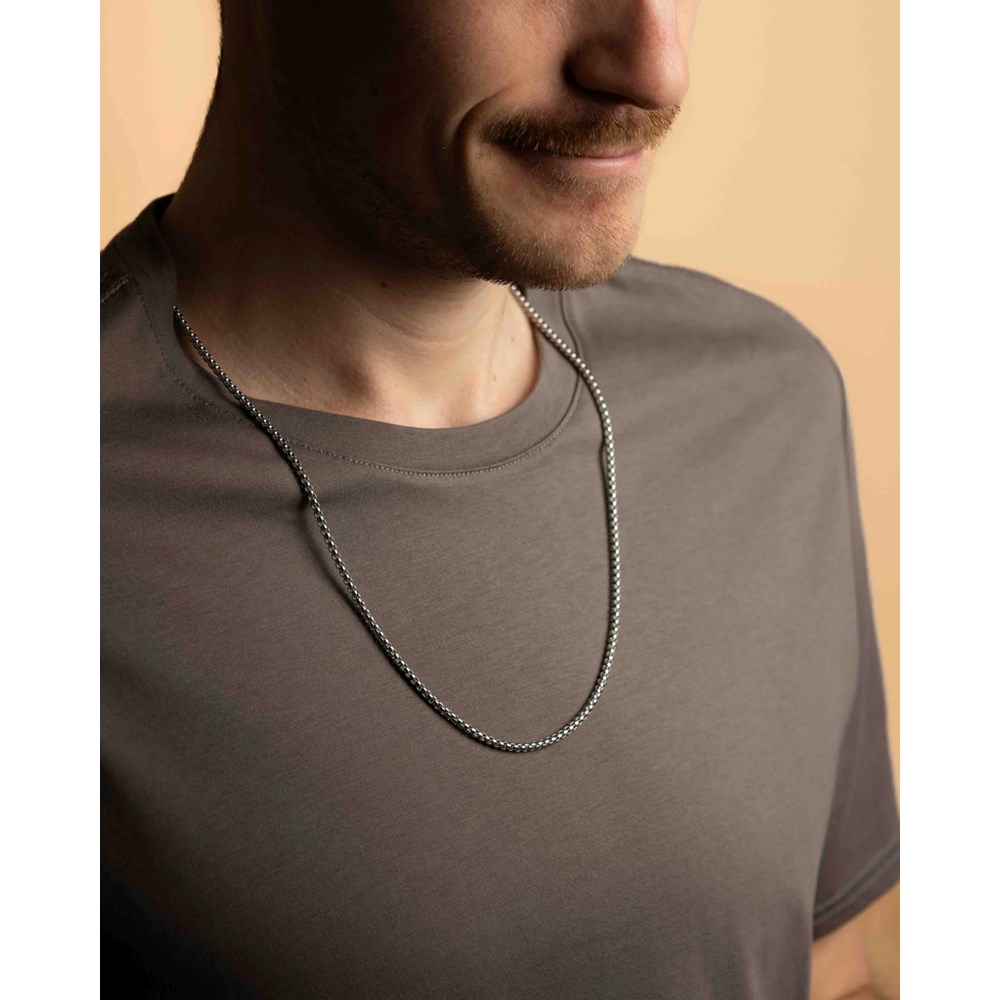 GEMINI BOX CHAIN NECKLACE
