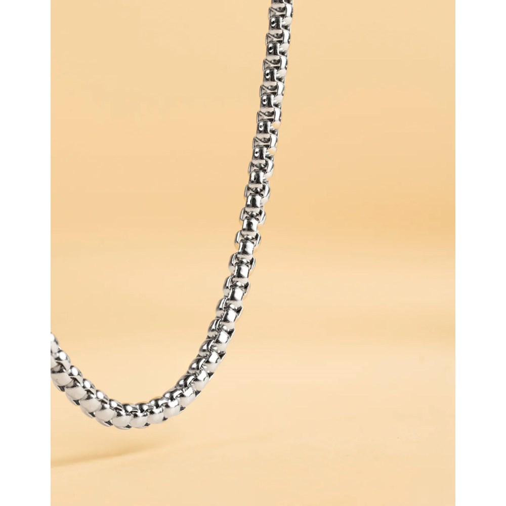 GEMINI BOX CHAIN NECKLACE