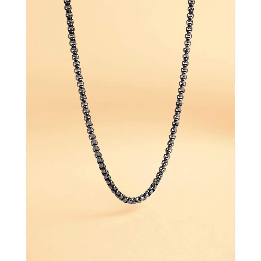 GEMINI BOX CHAIN NECKLACE