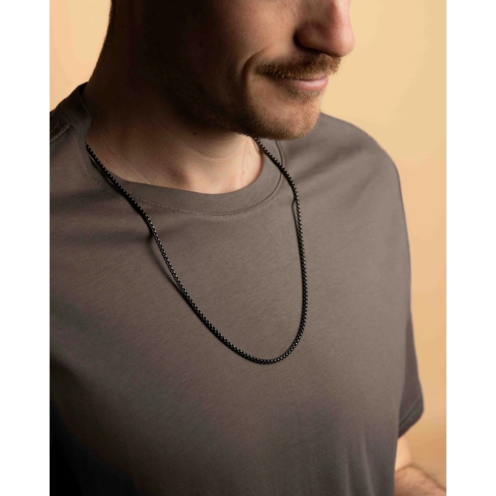 GEMINI BOX CHAIN NECKLACE
