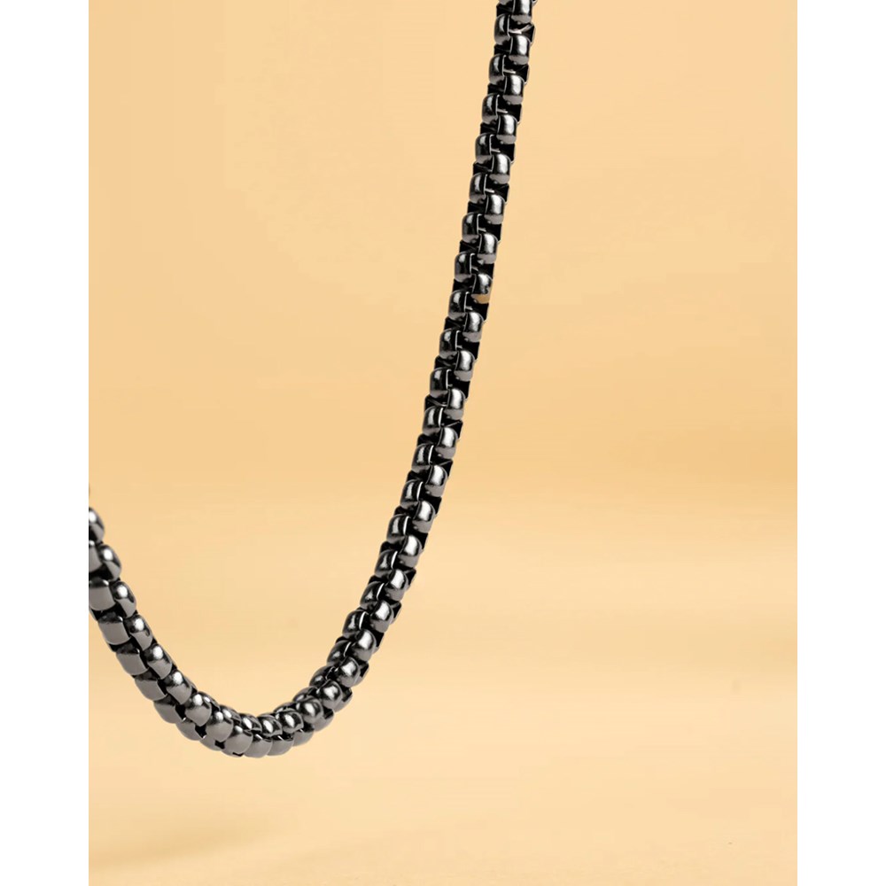 GEMINI BOX CHAIN NECKLACE