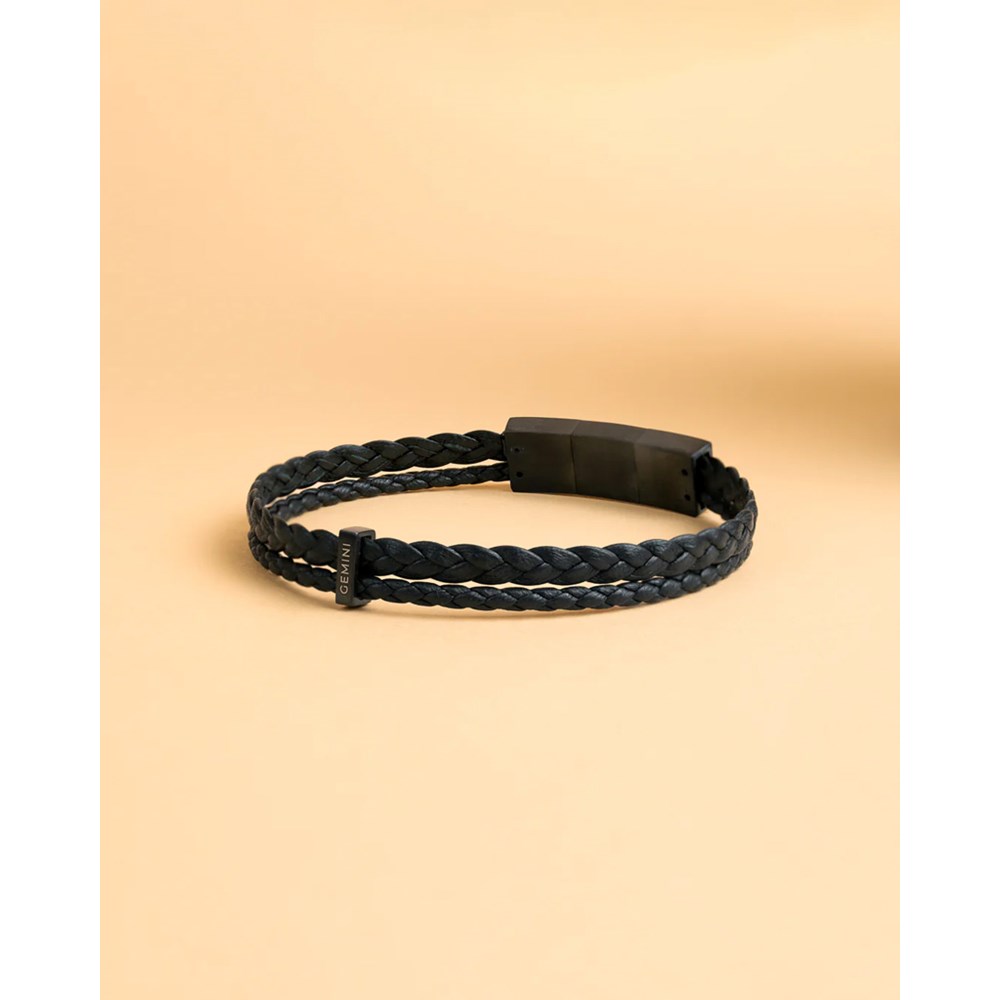 GEMINI NAPPA LEATHER BRACELET