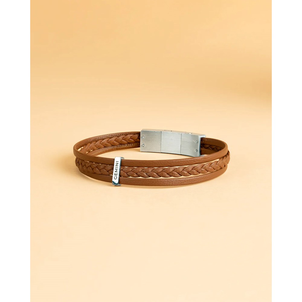 GEMINI NAPPA LEATHER BRACELET