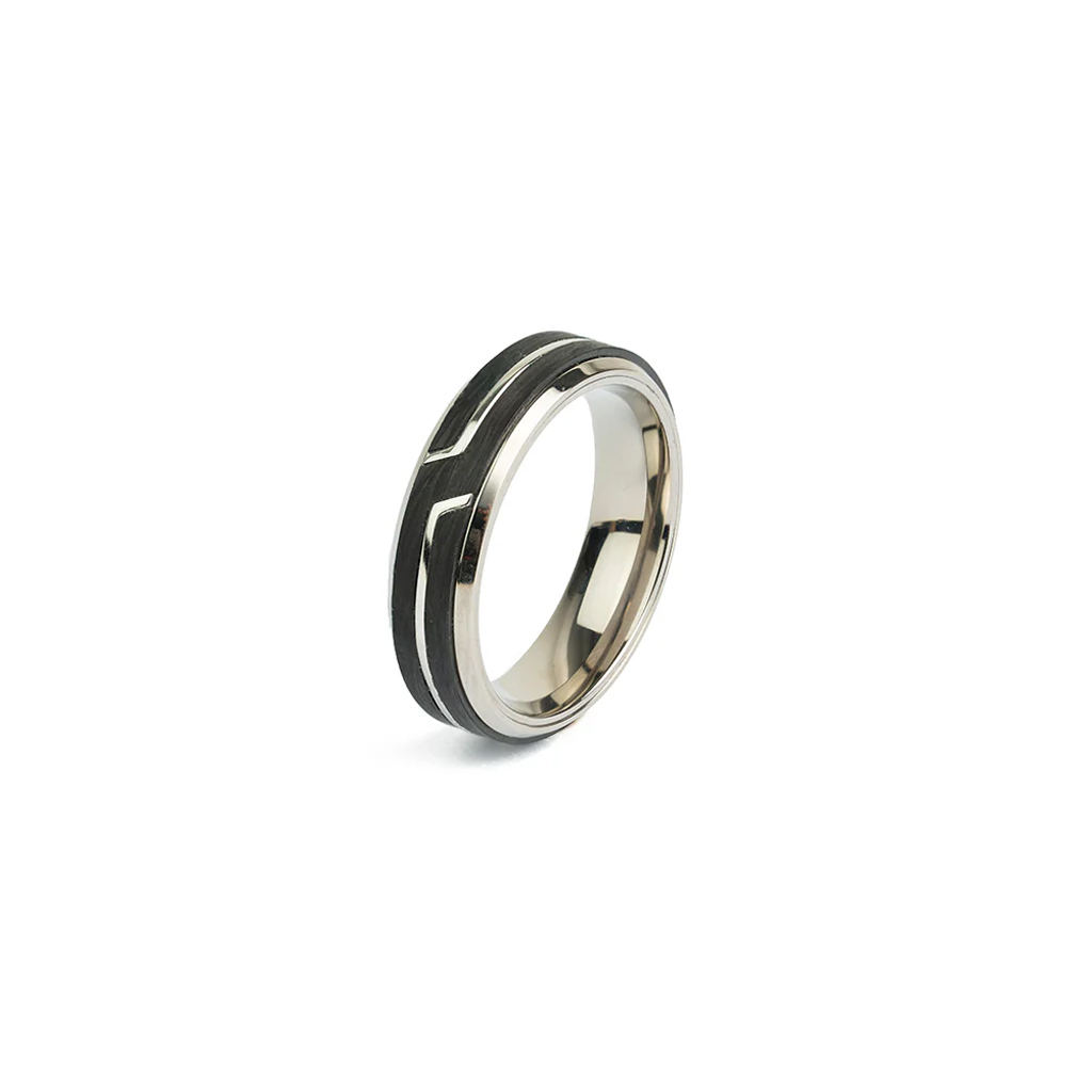 GEMINI TITANIUM RING lifestyle