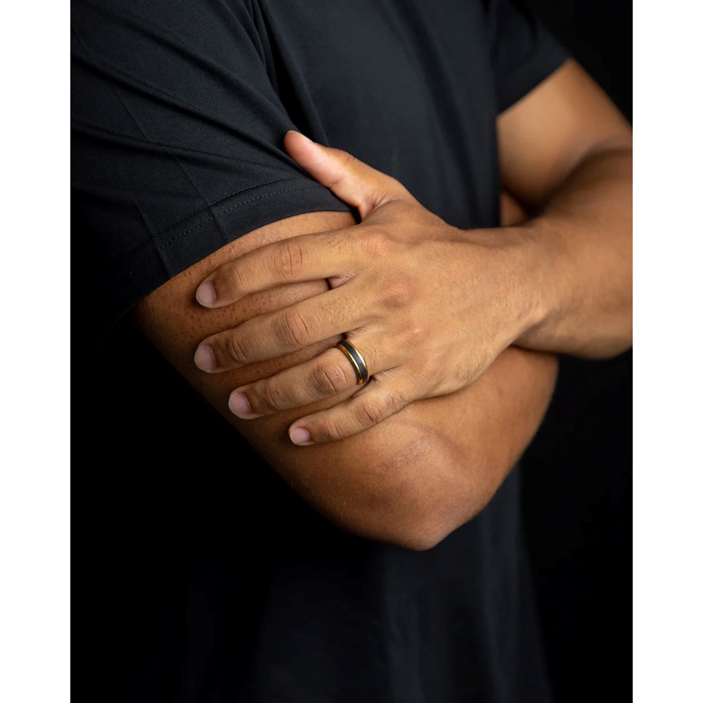 GEMINI TITANIUM RING