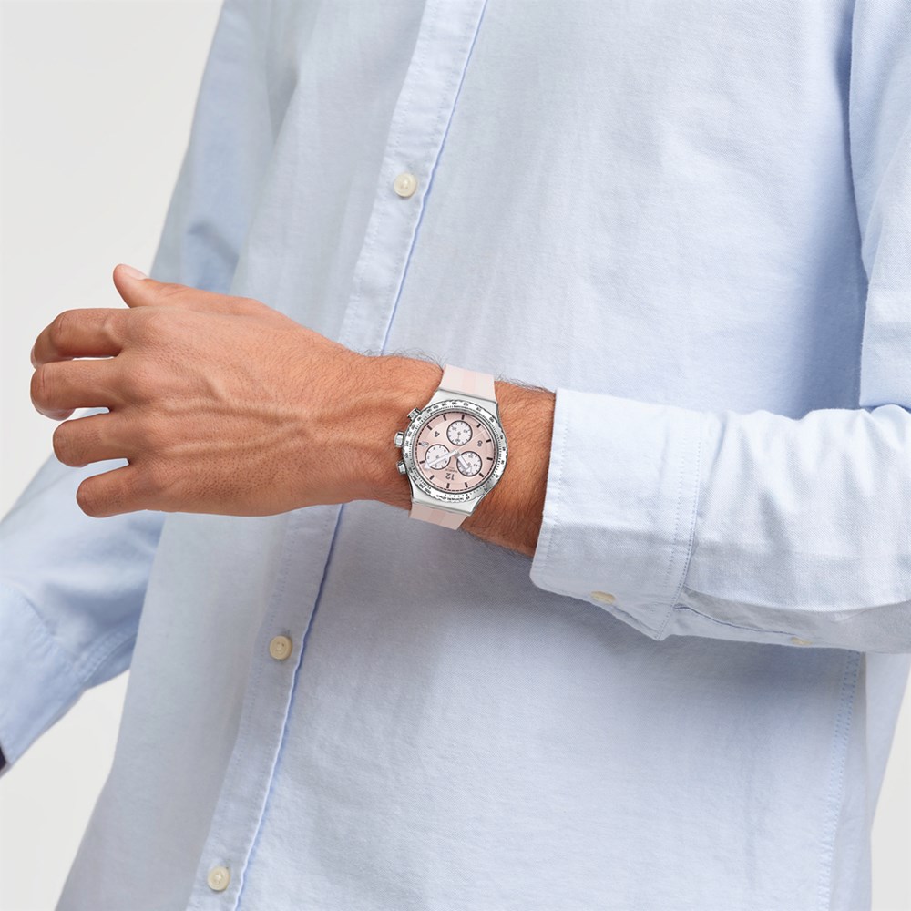 SWATCH POPPINGLY PINK