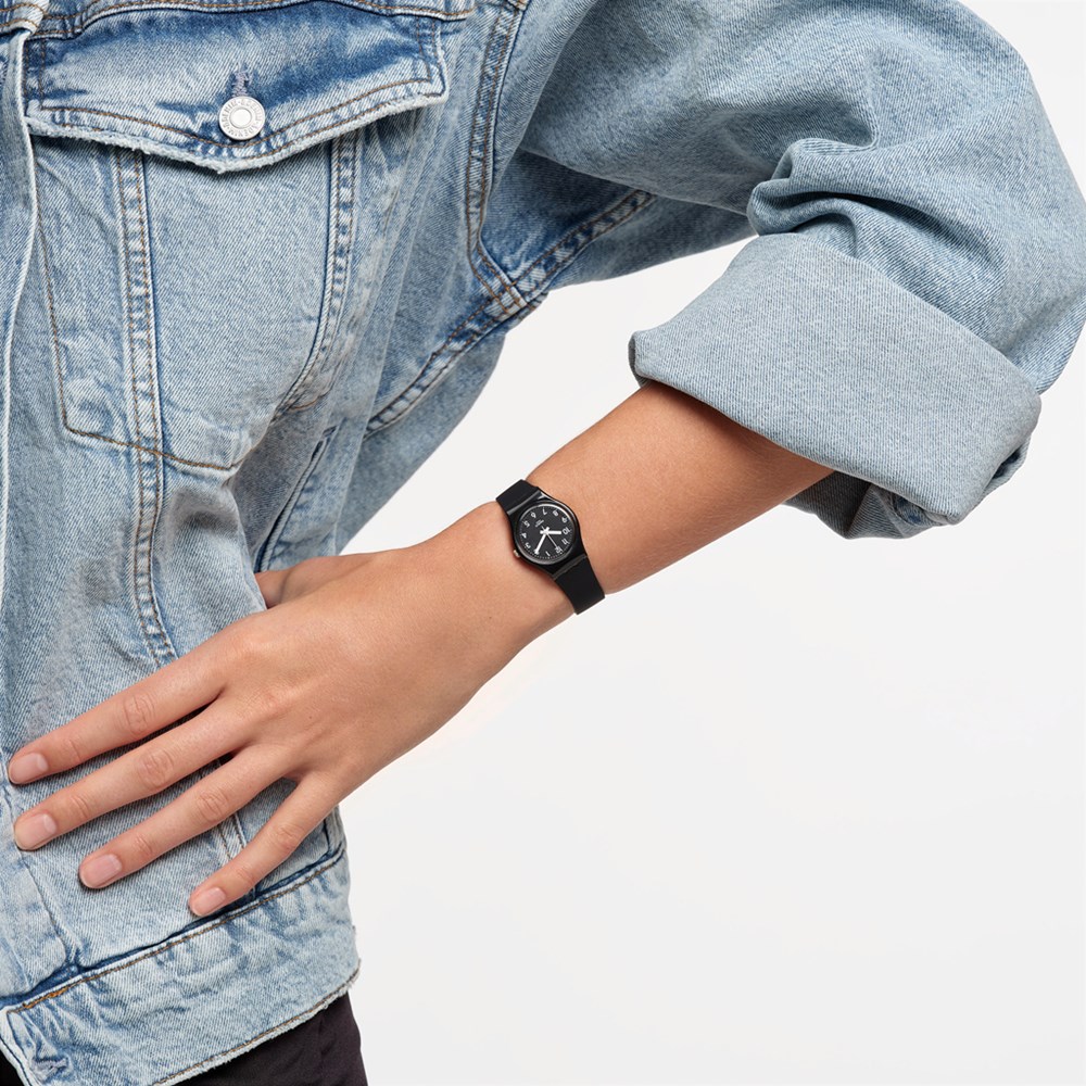 SWATCH LADY BLACK SINGLE