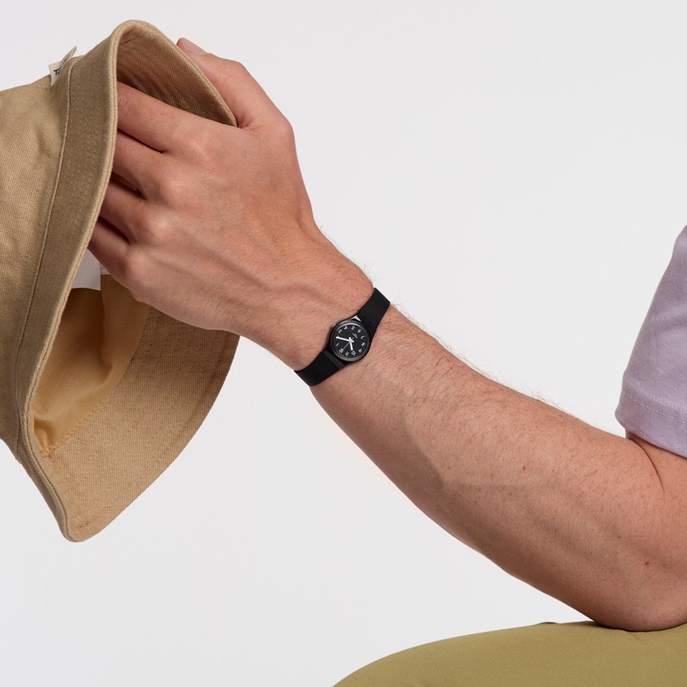 SWATCH LADY BLACK SINGLE