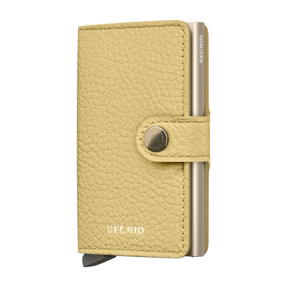 SECRID Miniwallet Pebble Butter Yellow