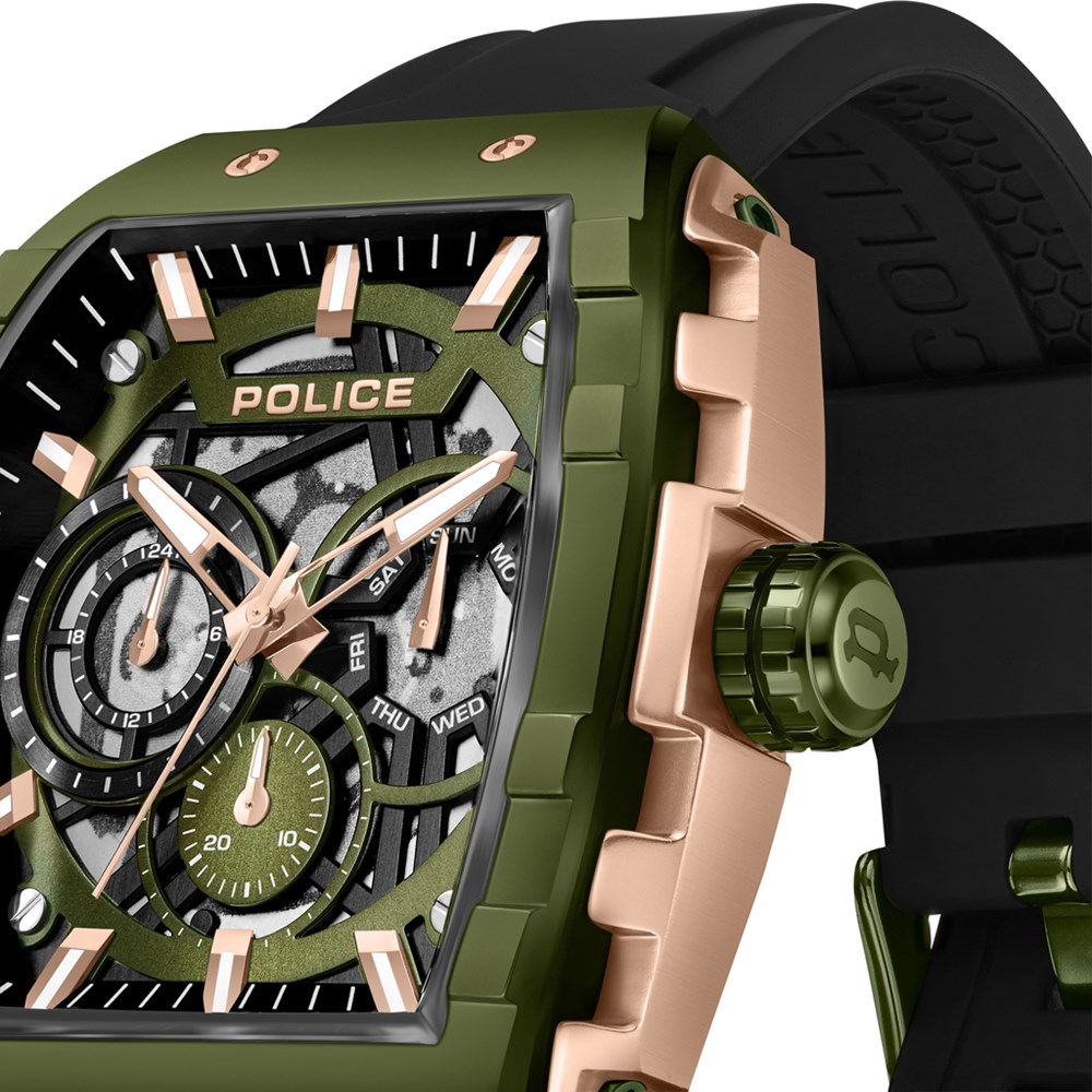 POLICE FLASH WATCH