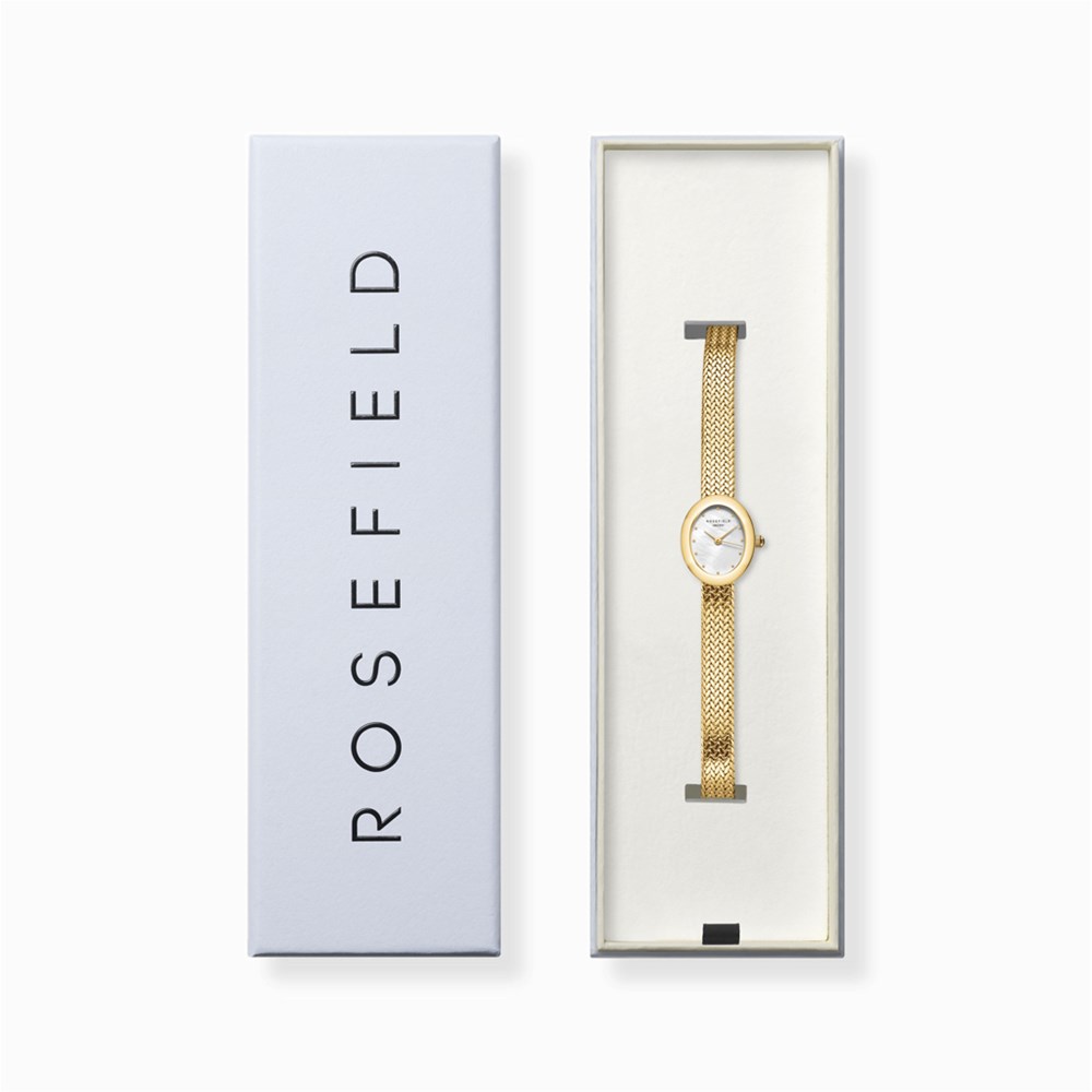 ROSEFIELD Mini Oval Mother of Pearl