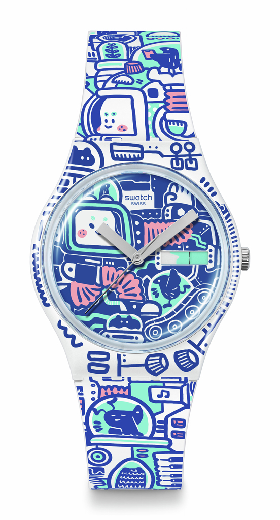 SWATCH B-BOT lifestyle