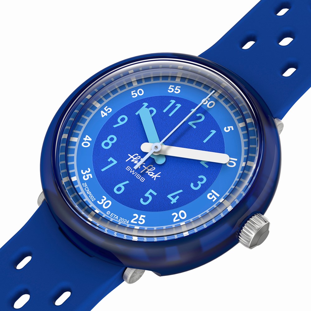 FLIK FLAK FIZZ IN BLUE