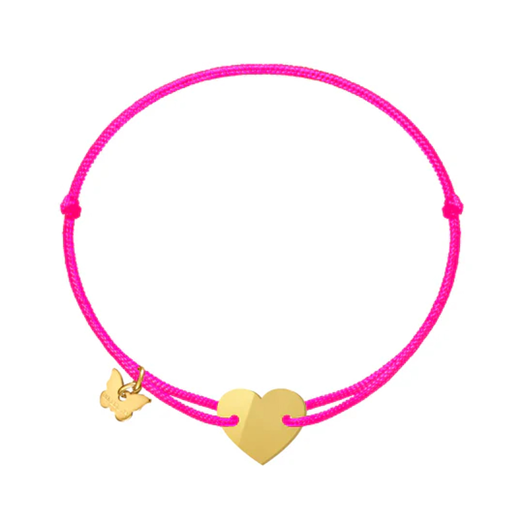 BORBOLETA MIRROR GOLD CANDY HEART BRACELET lifestyle