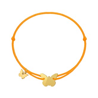 BORBOLETA MIRROR GOLD CANDY BUTTERFLY BRACELET
