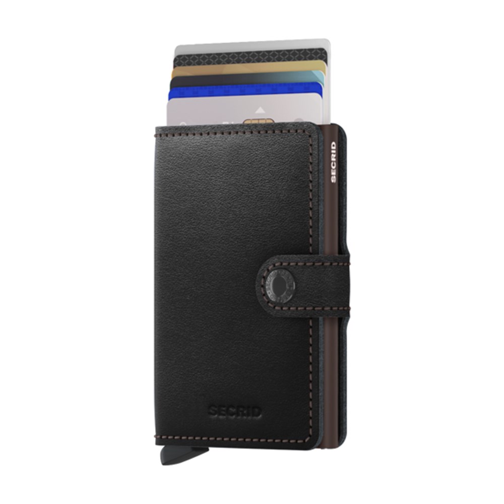 SECRID Miniwallet Original Black-Brown