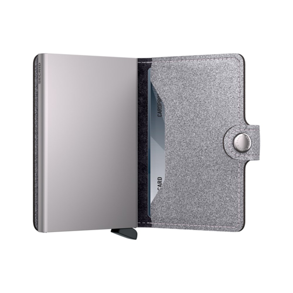 SECRID Miniwallet Glitter Silver