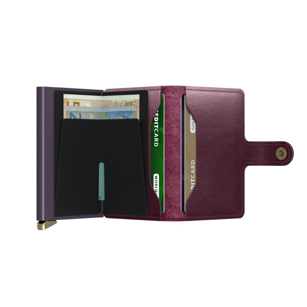 SECRID Miniwallet Dusk Bordeaux