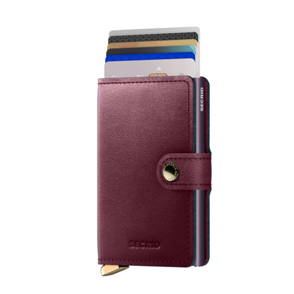 SECRID Miniwallet Dusk Bordeaux