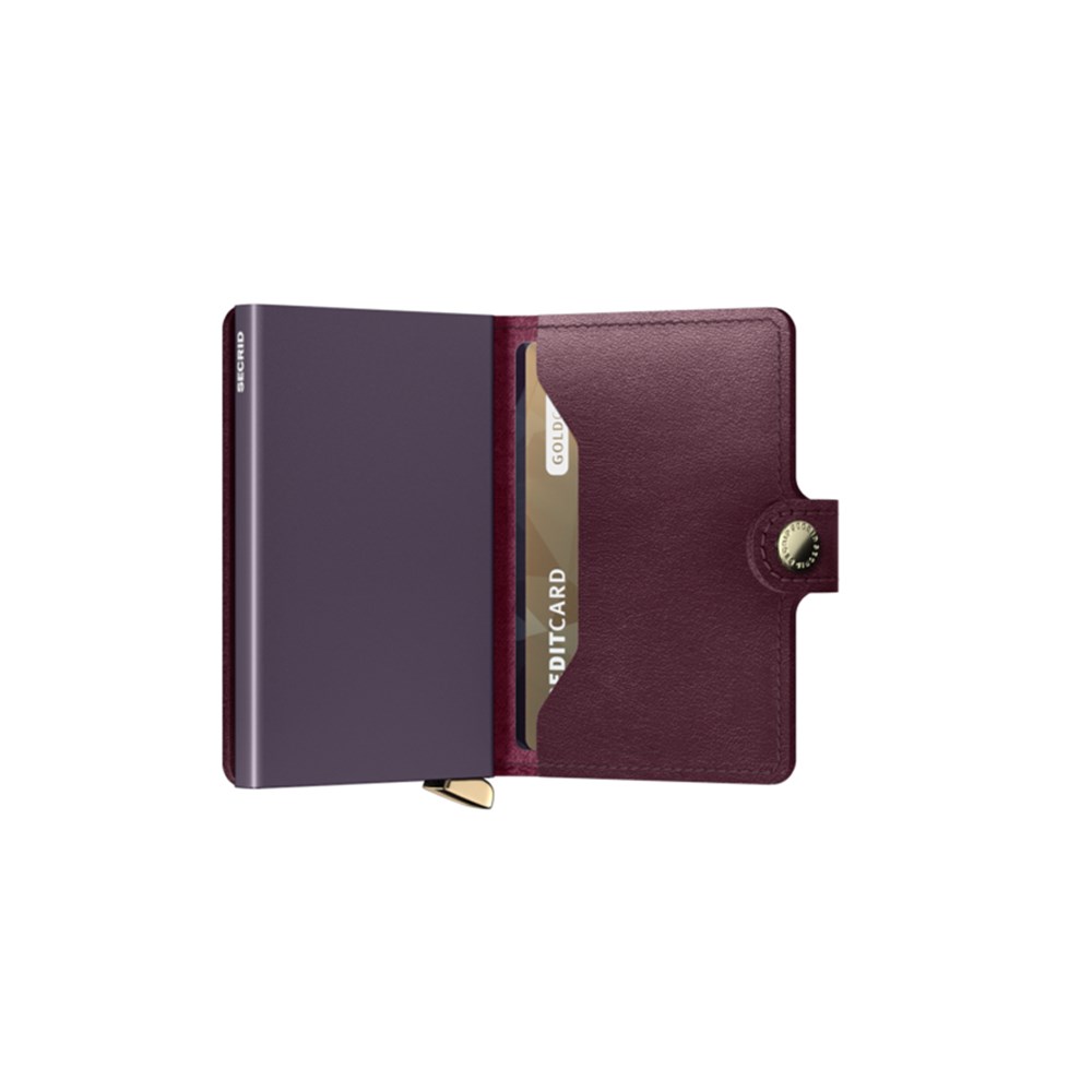 SECRID Miniwallet Dusk Bordeaux