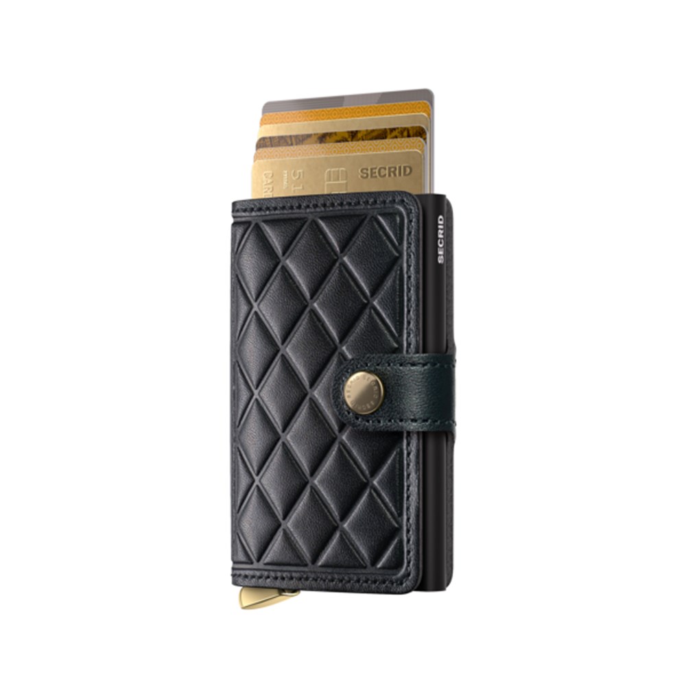SECRID Miniwallet Emboss Diamond Black