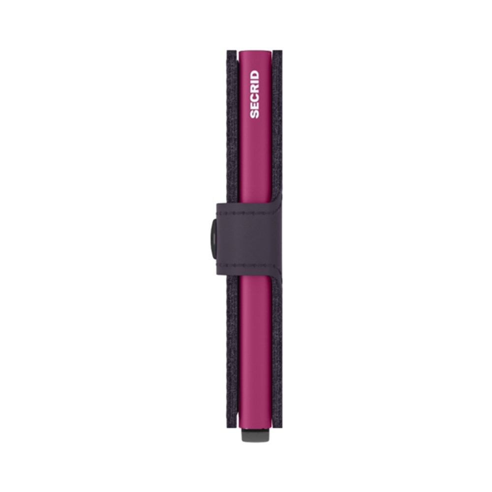 SECRID Miniwallet Matte Dark-Purple-Fuchsia