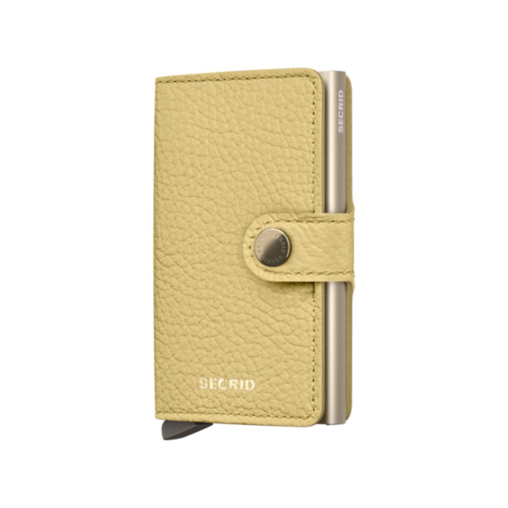 SECRID Miniwallet Pebble Butter Yellow