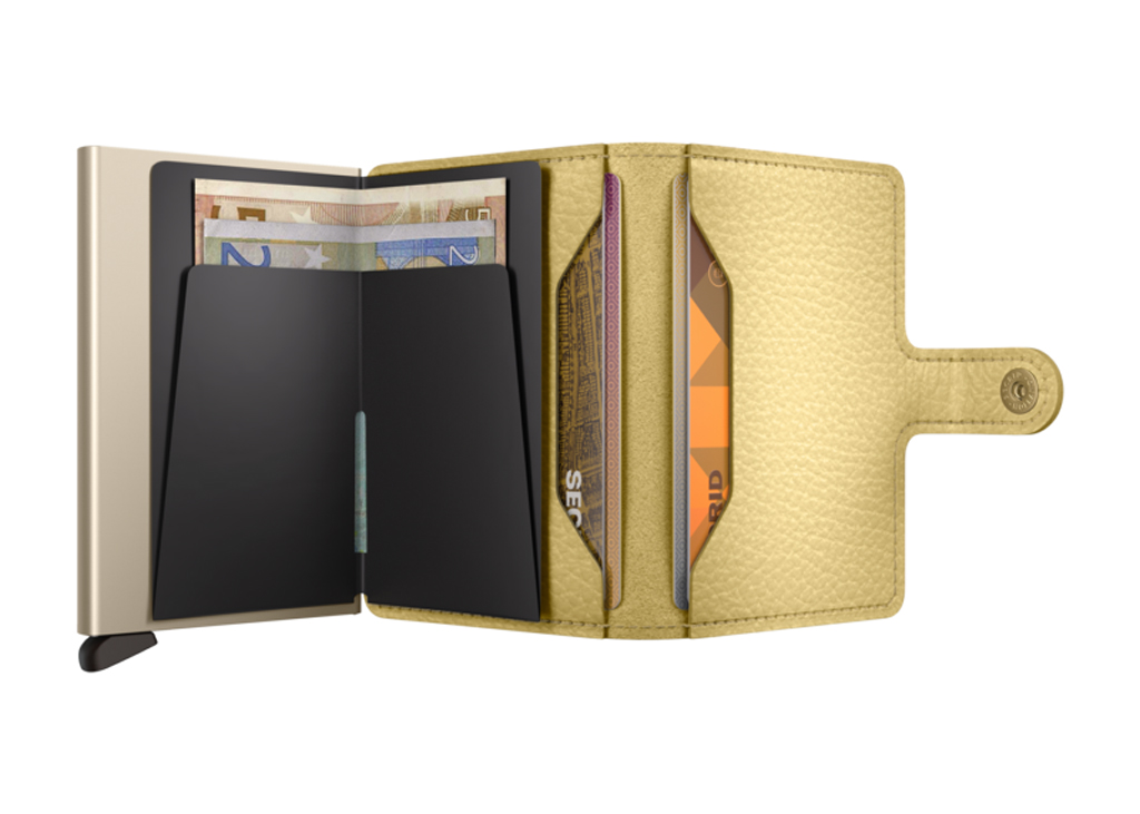 SECRID Miniwallet Pebble Butter Yellow lifestyle