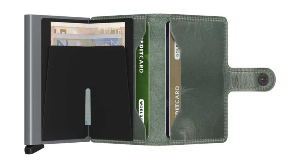 SECRID Miniwallet Vintage Sage lifestyle