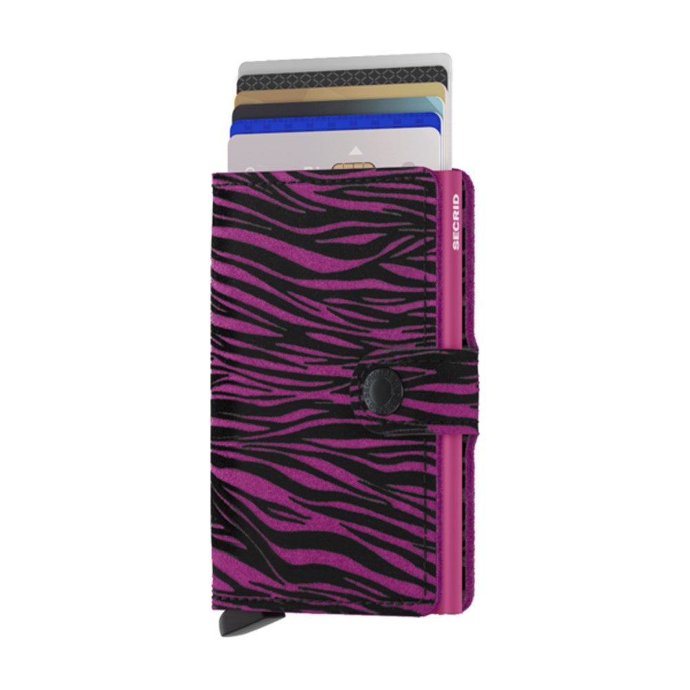 SECRID Miniwallet Zebra Fuchsia