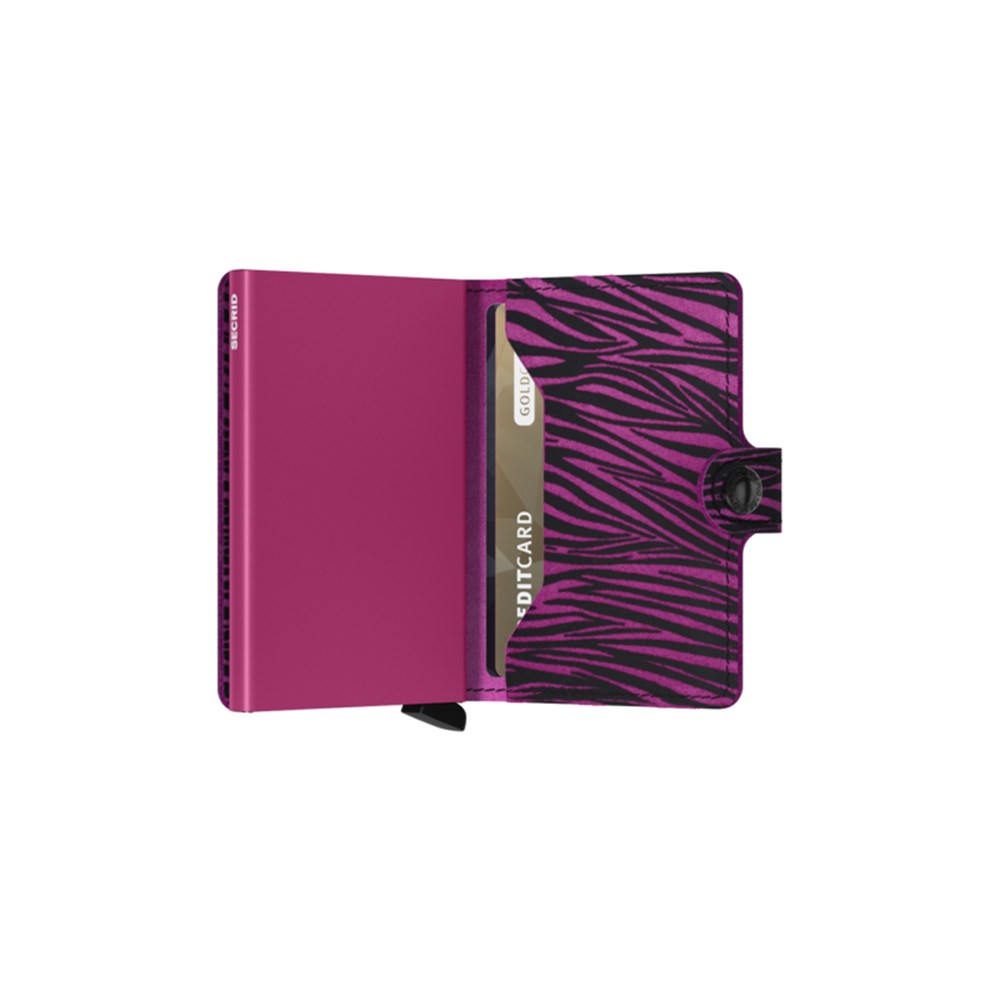 SECRID Miniwallet Zebra Fuchsia